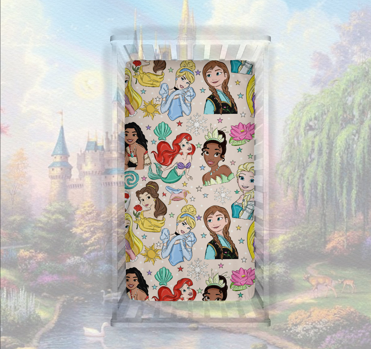Once Upon A Dream Crib Sheet