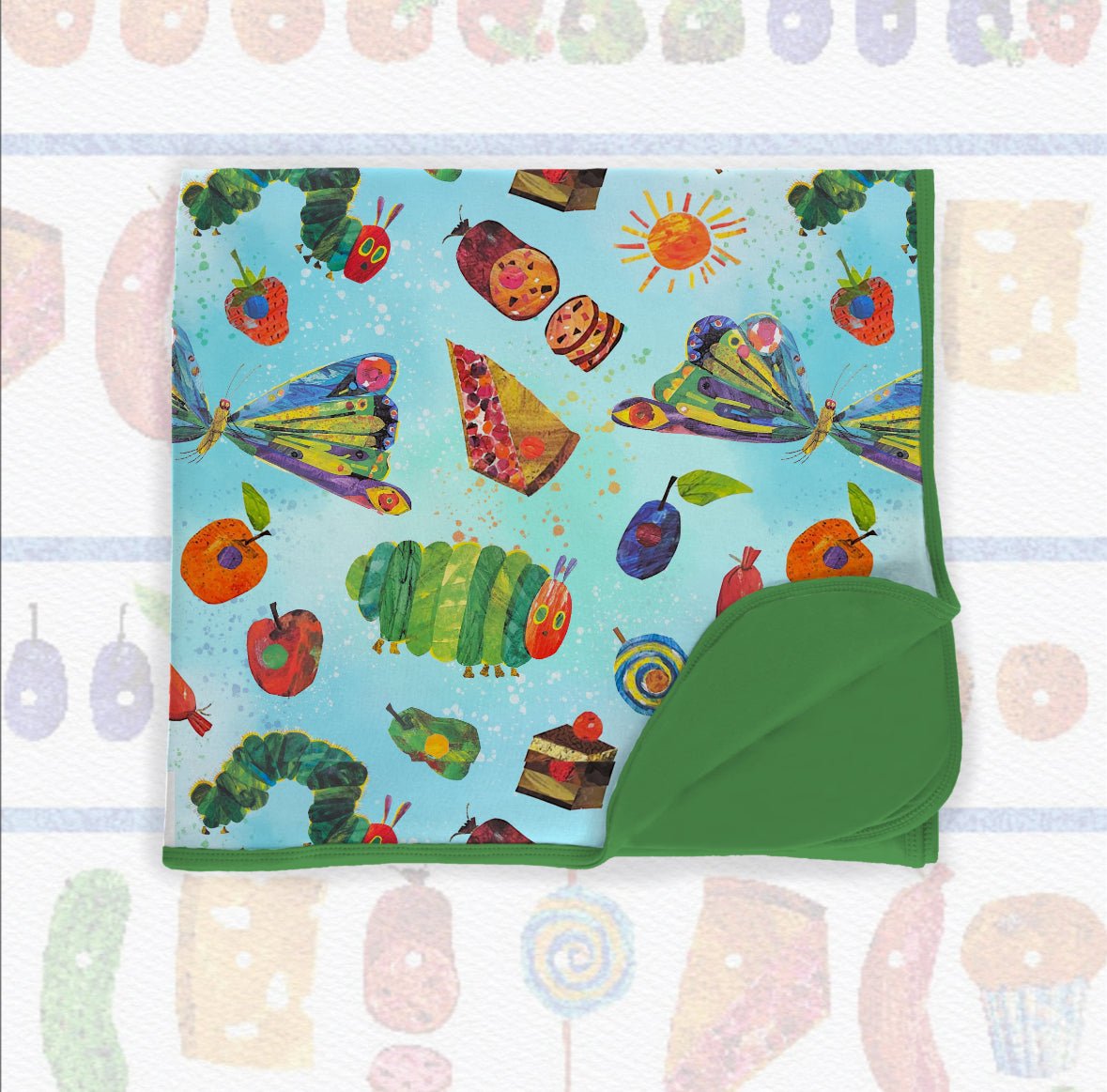 Caterpillar’s Picnic Double Layer Blanket