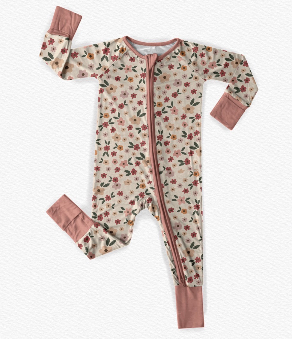 Autumn Floral Zippy