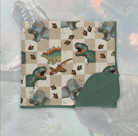 Dino Dreams 50x50 double layer blanket