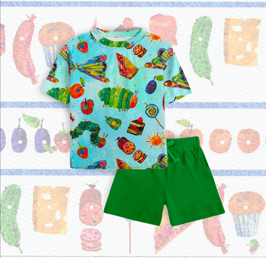 Tshirt and Pocket Shorts Daywear Set