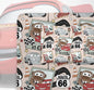 Route 66 Twin Sheet and Pillowcase