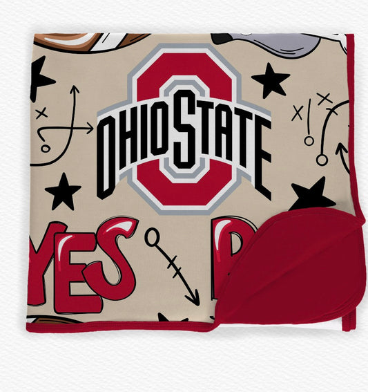OSU Blanket 50x50 double layer
