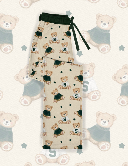 MSU Bear Adult Straight Leg