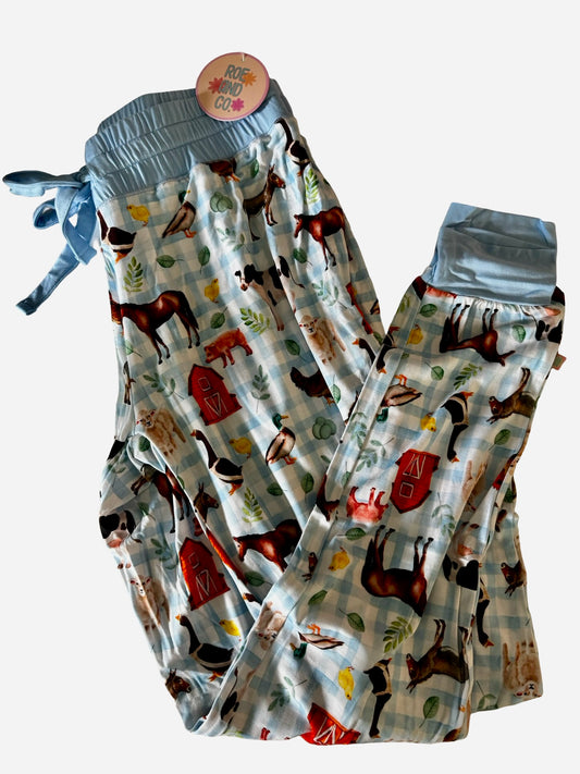 Farm Friends Adult Joggers