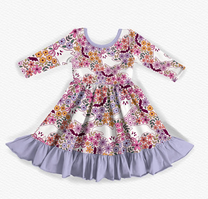 Boo Blooms Twirl Dress