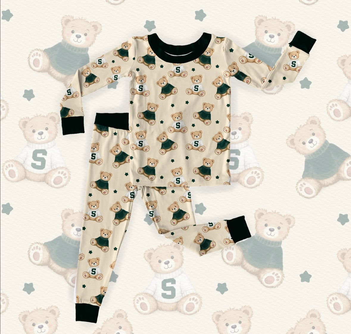 MSU Bears 2 Piece Set
