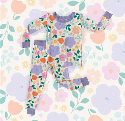 Pastel Petals 2 Piece Set