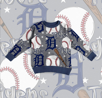 Tigers Terry Bamboo Crewneck