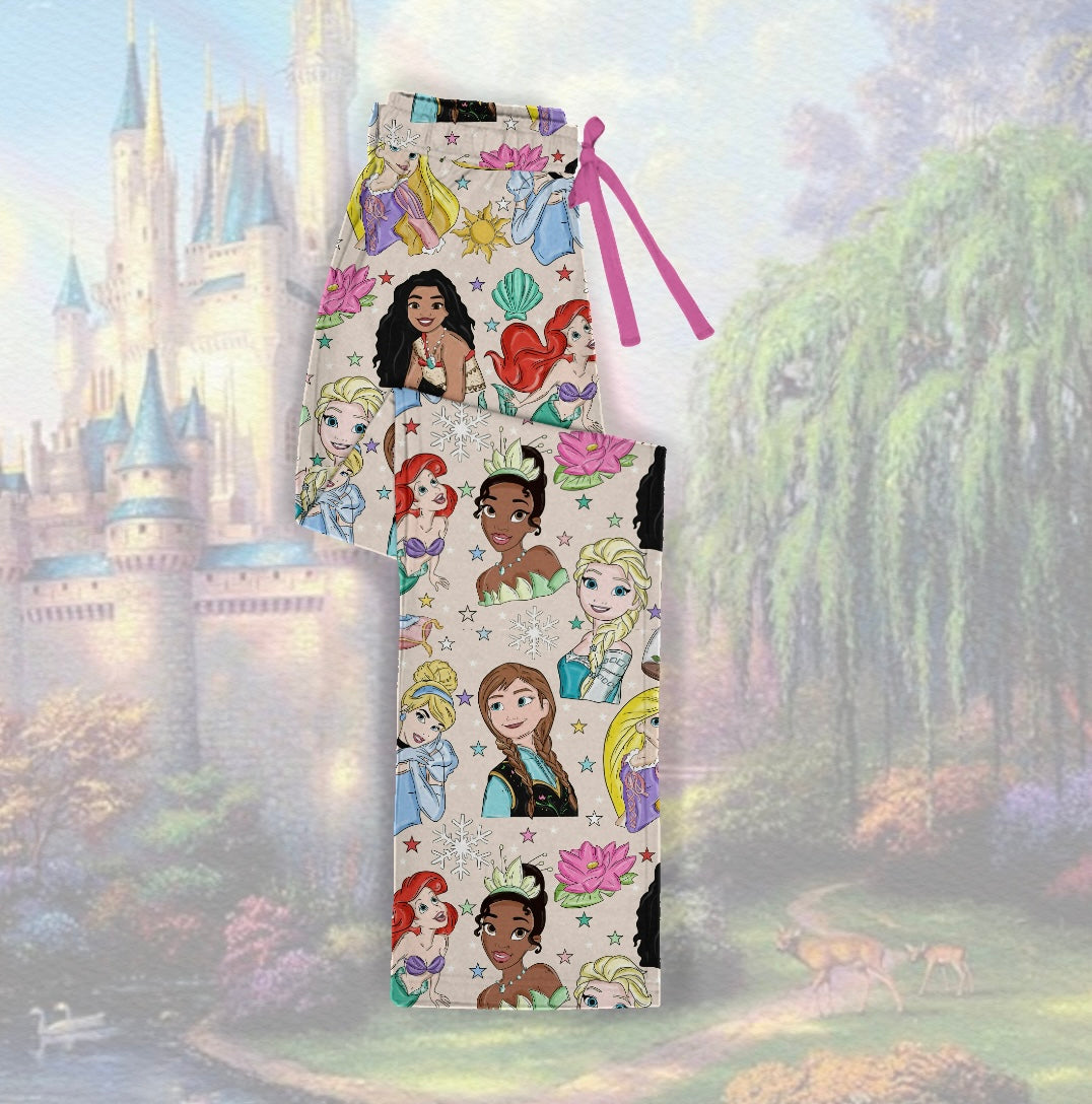 Once Upon a Dream Relaxed Straight Leg joggers loose elastic at bottom