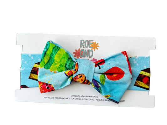 Caterpillar’s Picnic Headband Bow