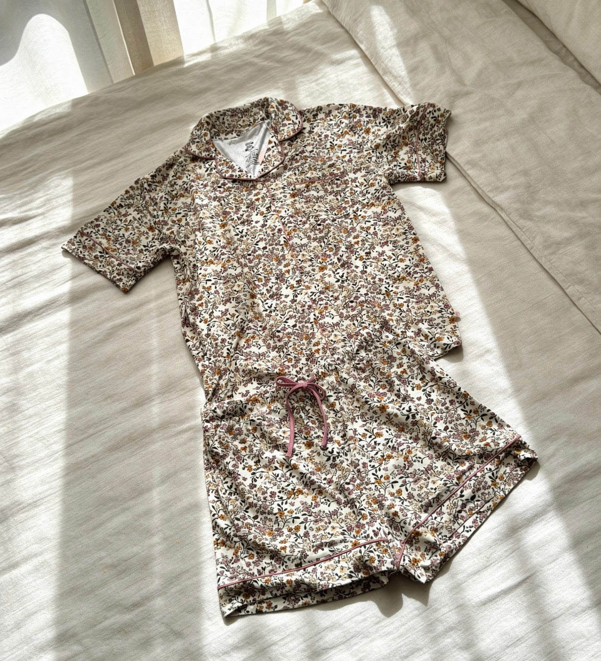 May Flowers Formal Pajama Set
