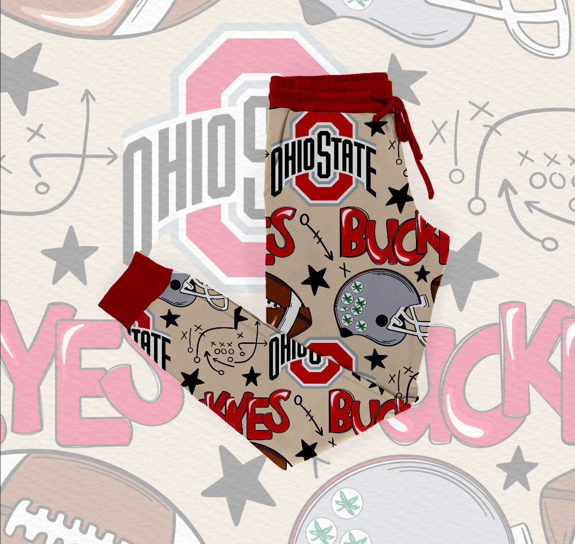 OSU adult joggers