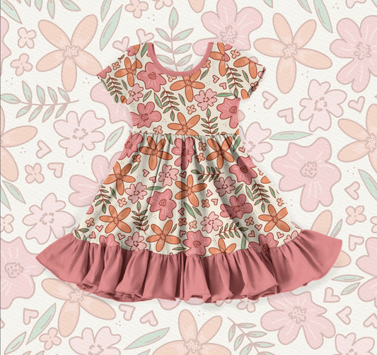 Blush Blossom Twirl