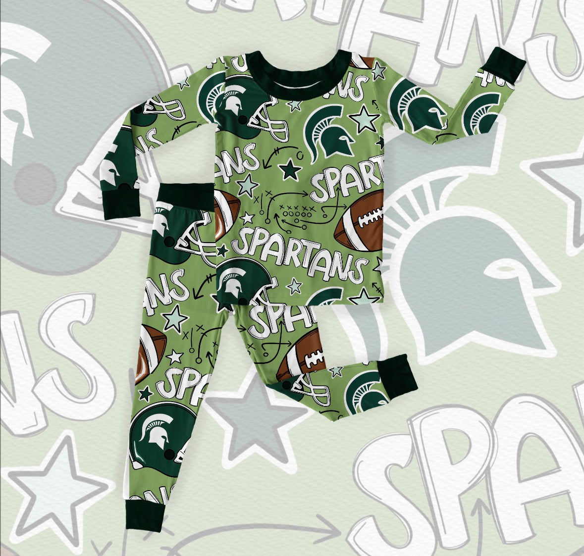 MSU 2 piece set