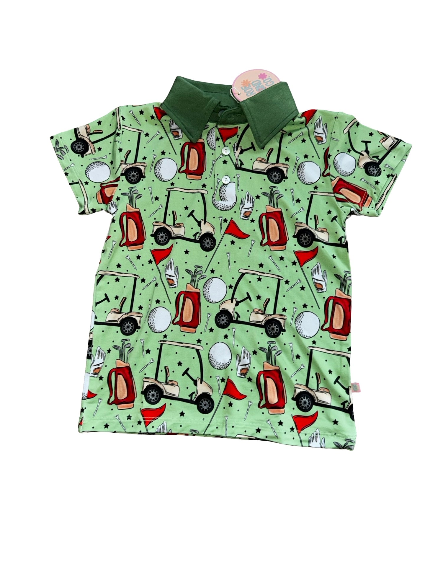 Toddler/Kids Polo in Fairway