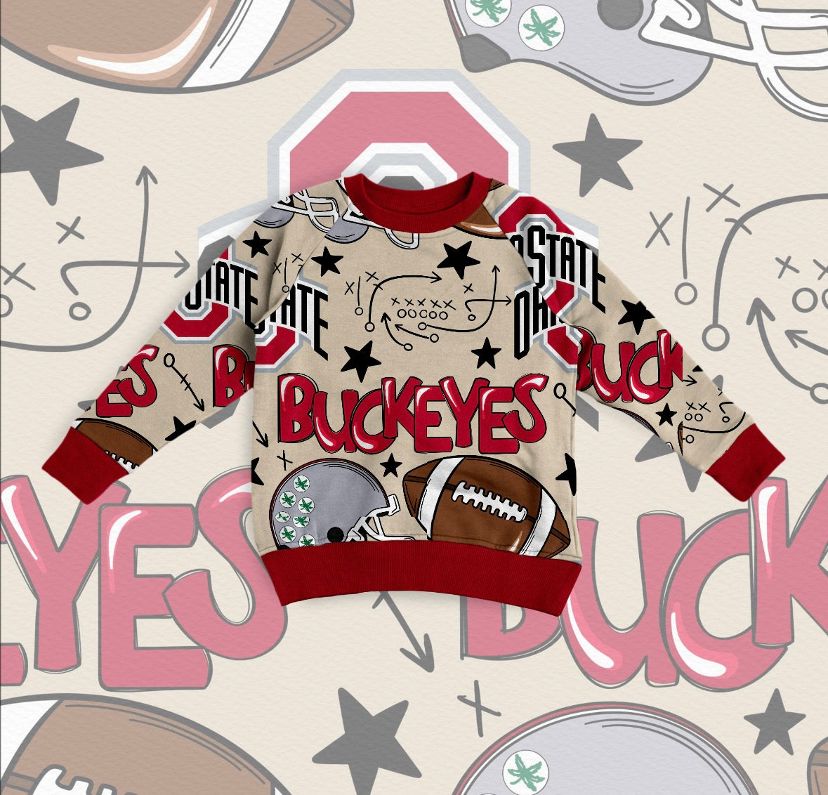OSU Terry Bamboo Crewneck