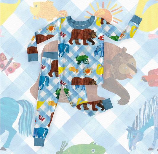 Brown Bear 2 Piece Set