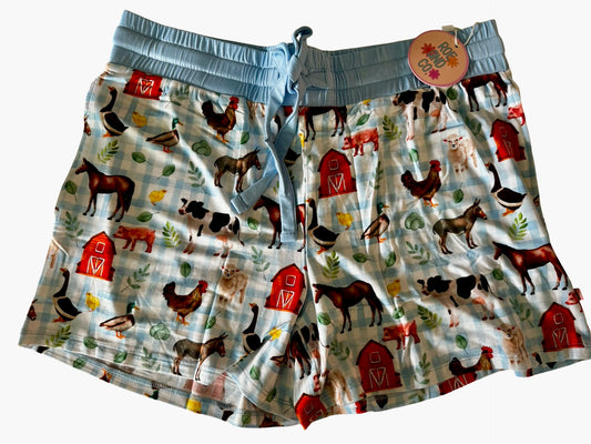 Farm Friends Adult Shorts