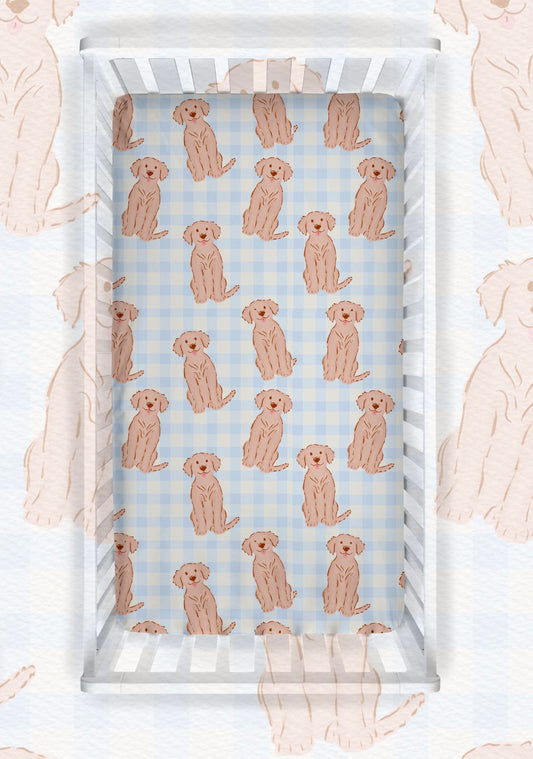 Golden Snuggles Crib Sheet