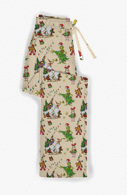 A little bit grinchy adult straight leg