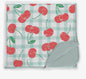 Cherry Checks 50x50 Blanket