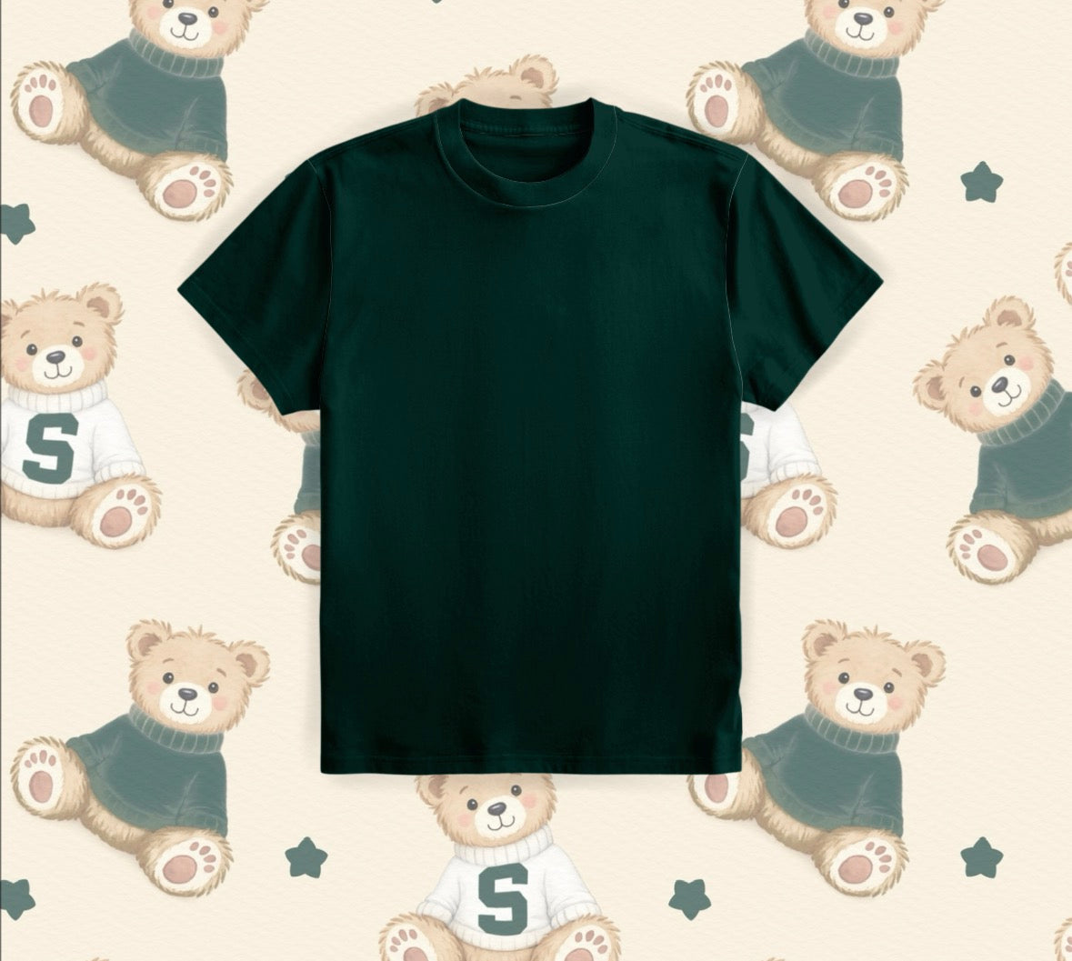 unisex green tshirt