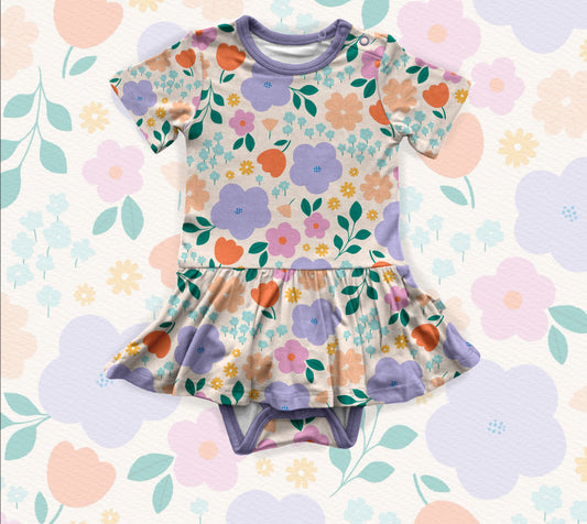Pastel Petals Bodysuit Twirl
