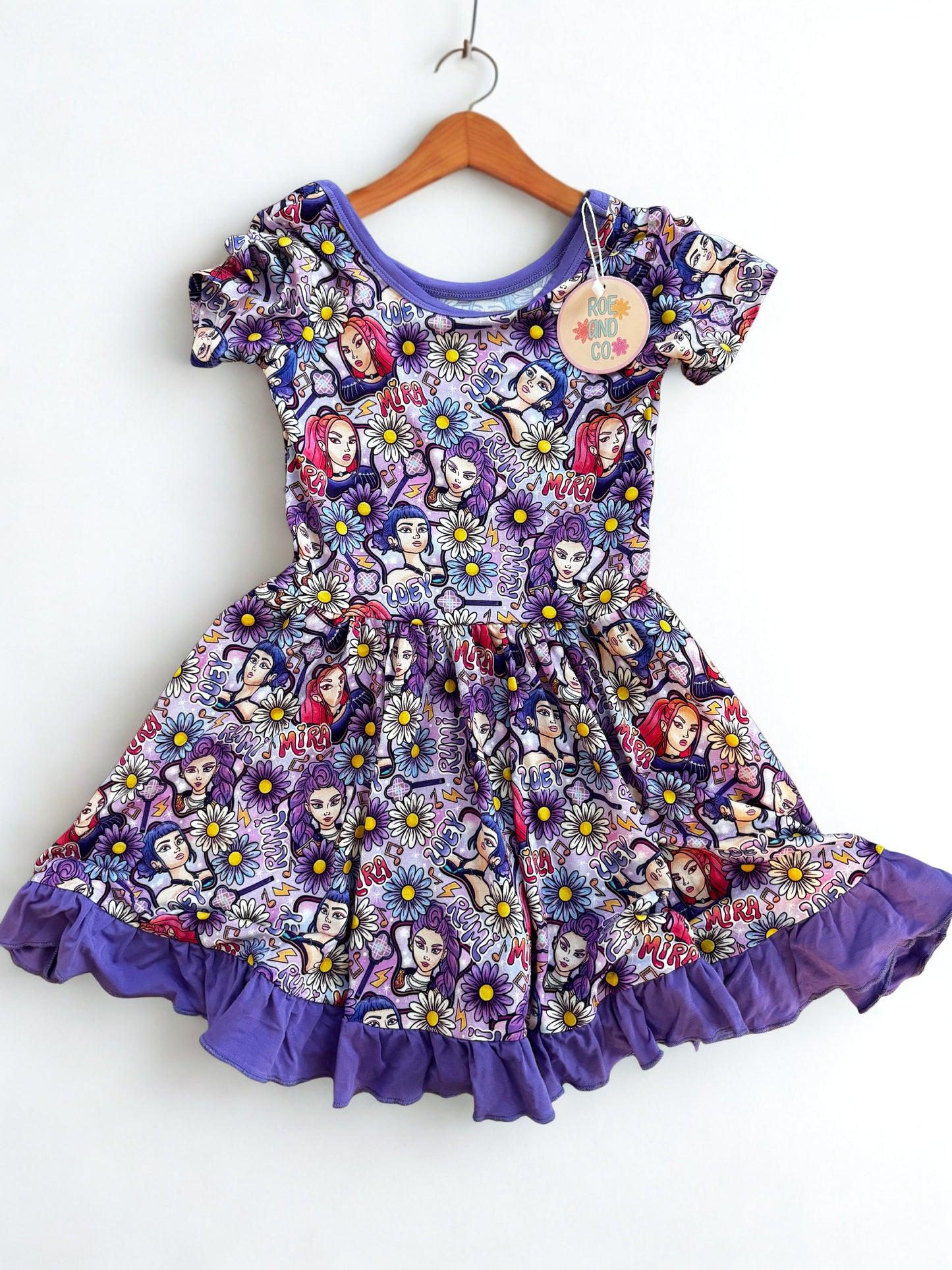 Flower Pop Twirl Dress