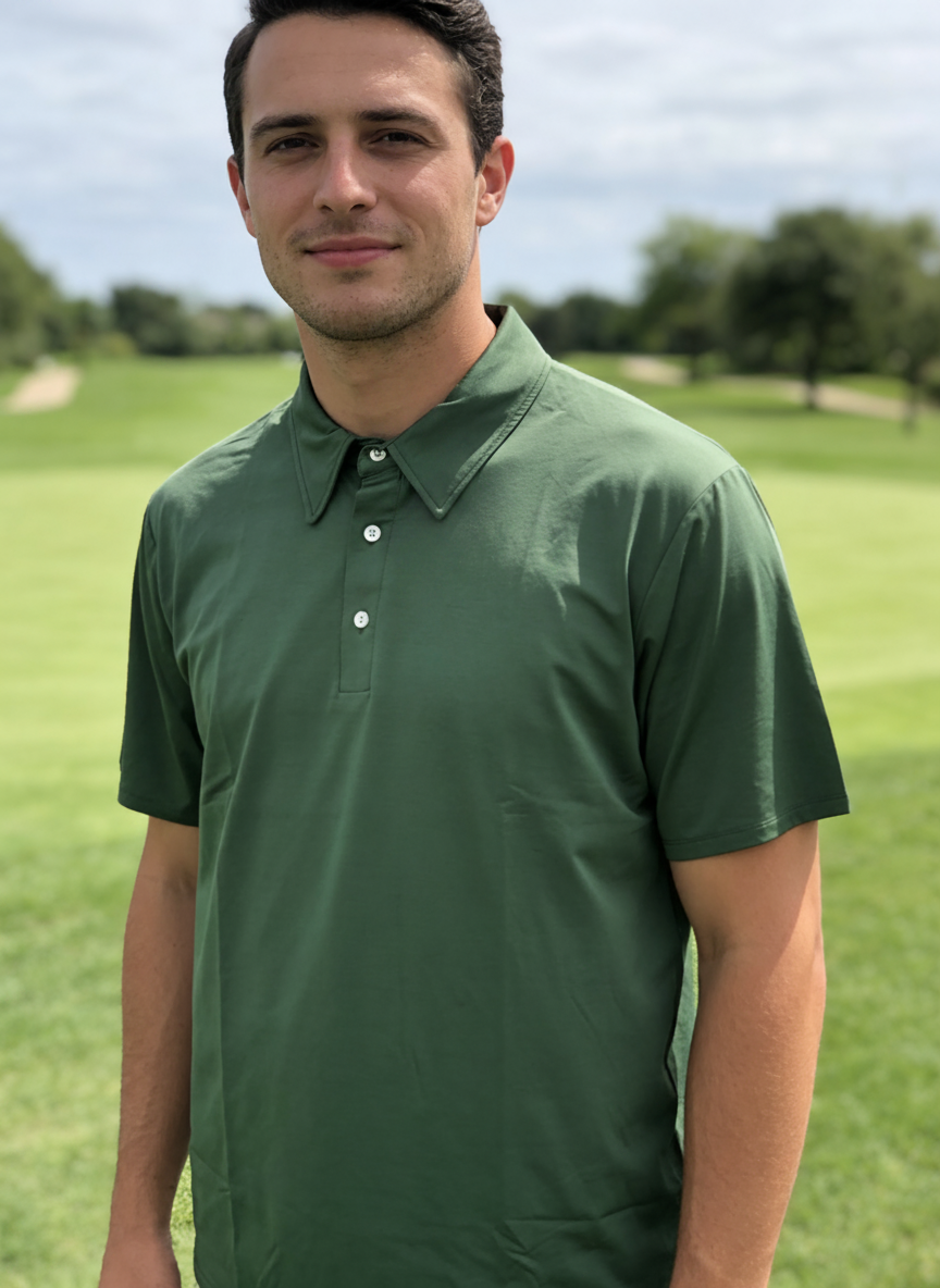 Adult Polo in Fairway Green
