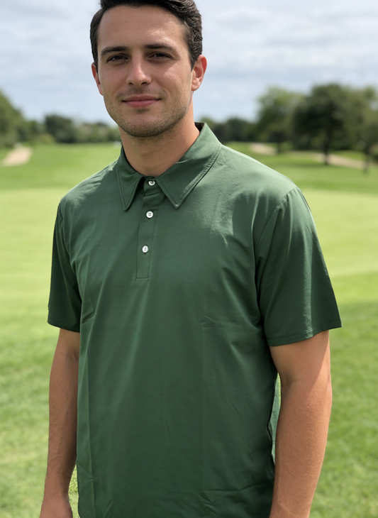 Adult Polo in Fairway Green