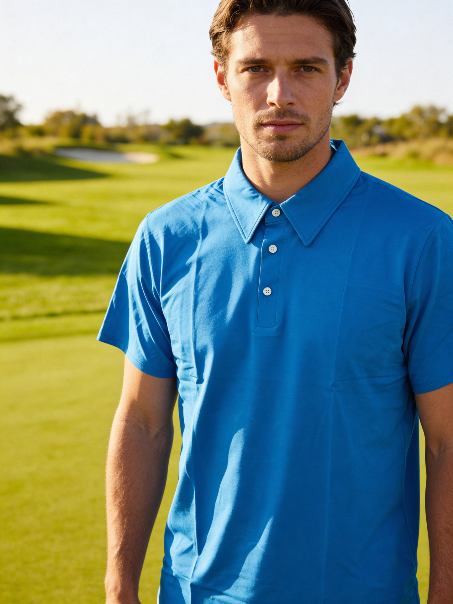 Adult Polo in Coastal Teal